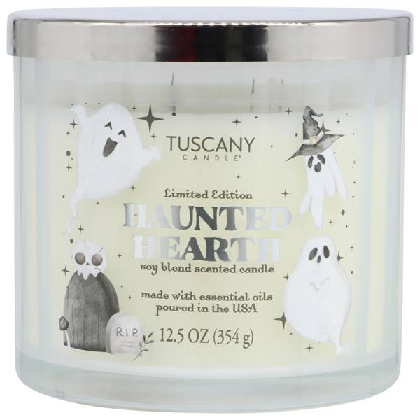 Photo of 12.5oz Haunted Hearth Candle