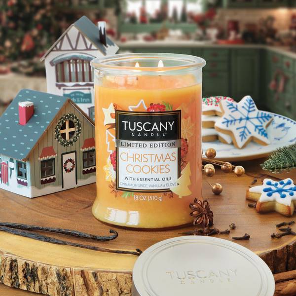Empire Candle 18oz Limited Edition Christmas Cookies Candle