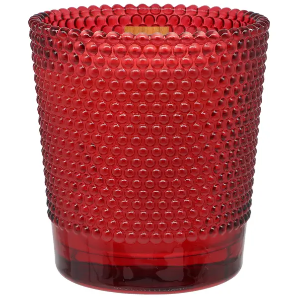 Empire Candle 13oz Warm Pinecones Hobnail Christmas Candle - 76861