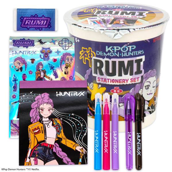 KPOP Demon Hunters Stationery Set- Rumi