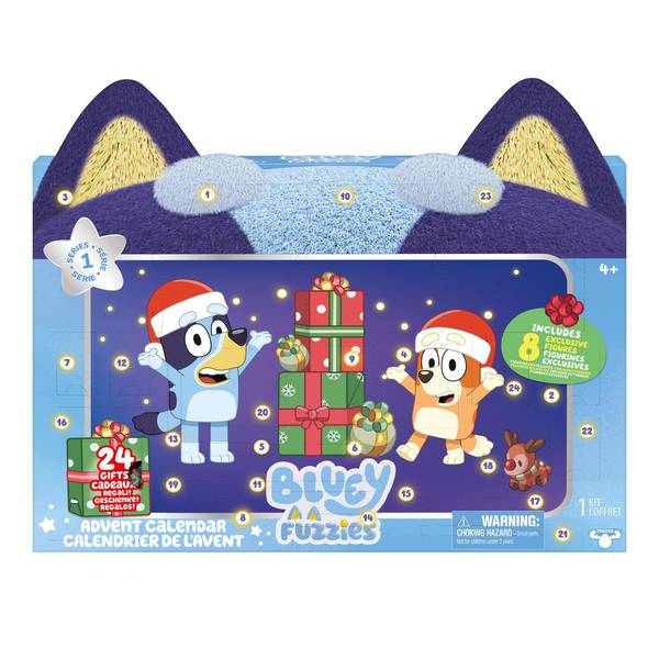 Bluey Fuzzies Advent Calendar