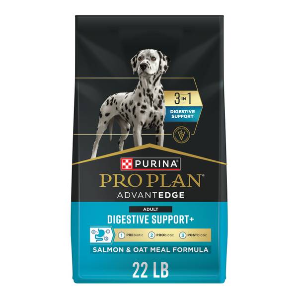 Purina Pro Plan AdvantEDGE 22lb Digestive Support+ Salmon and Oat Meal Formula Adult Dry Food