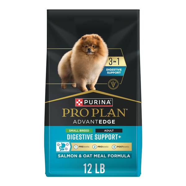 Purina Pro Plan AdvantEDGE 12lb Digestive Support+ Small Breed Salmon and Oat Meal Formula Adult Dry Dog Food