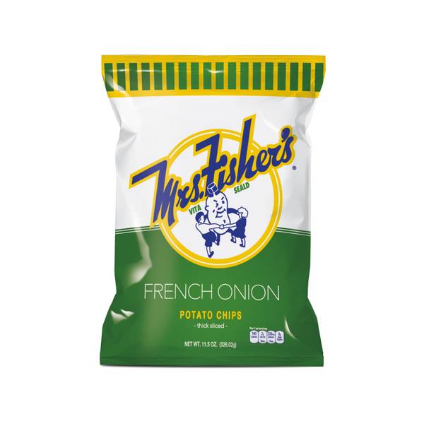 Mrs Fishers 10oz French Onion Potato Chips