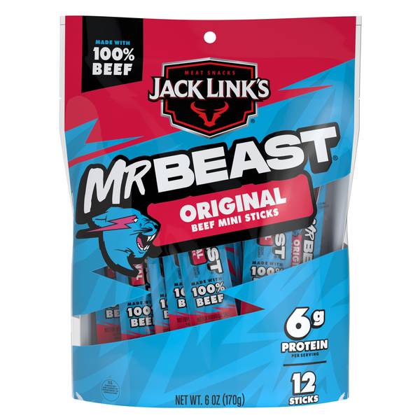 Photo of Mr Beast 12 Count Original Mini Sticks
