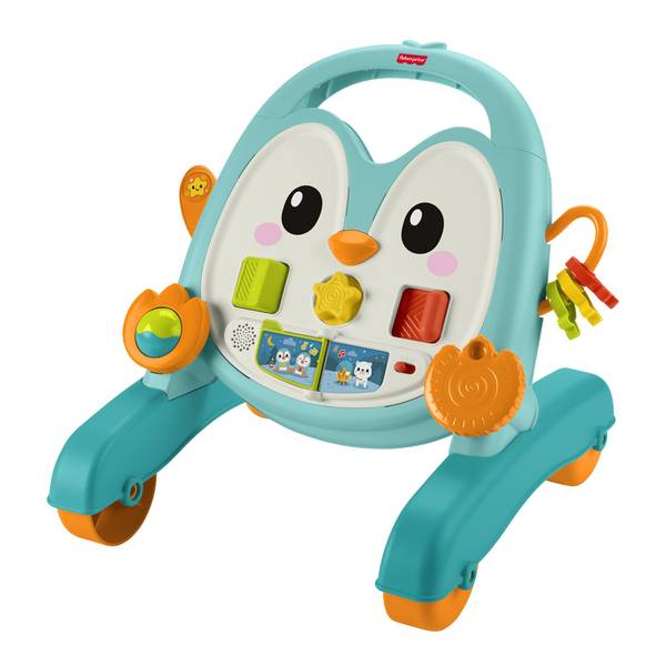 Fisher Price 2-in-1 Musical Penguin Activity Walker, Ages 6 Months+