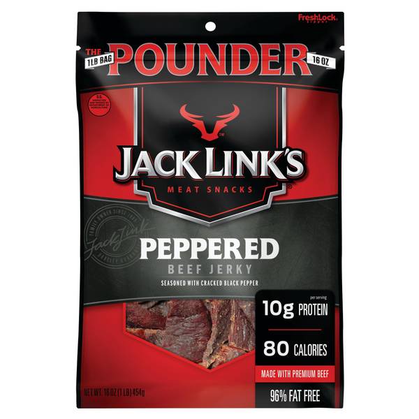 Jack Link's Peppered Beef Jerky - 16 oz.