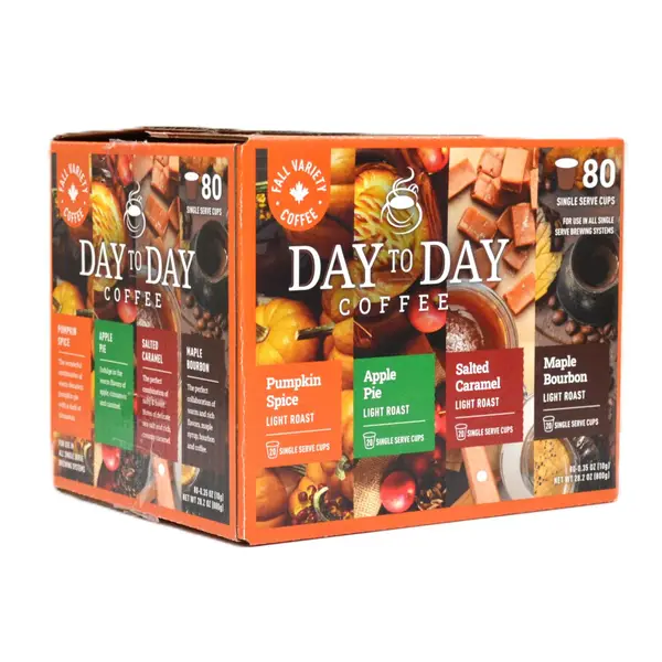 Day to Day 80 Count Limited Edition Fall Variety Pack Single Serve