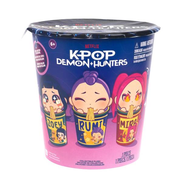 KPop Demon Hunters Mini Plush Mystery Ramen Cup (Assorted)