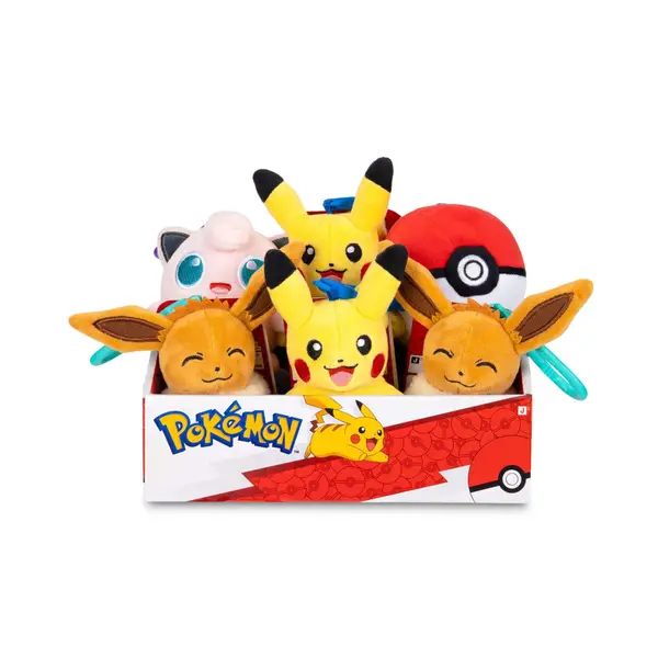Pokemon Assorted Clip-On Plush - 95177 | Blain's Farm & Fleet