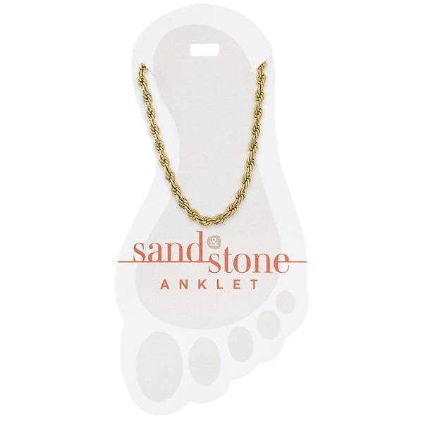 Photo of Gold Rope Chain Anklet