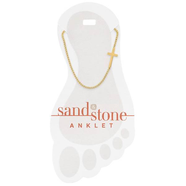 Photo of Gold Cross Anklet