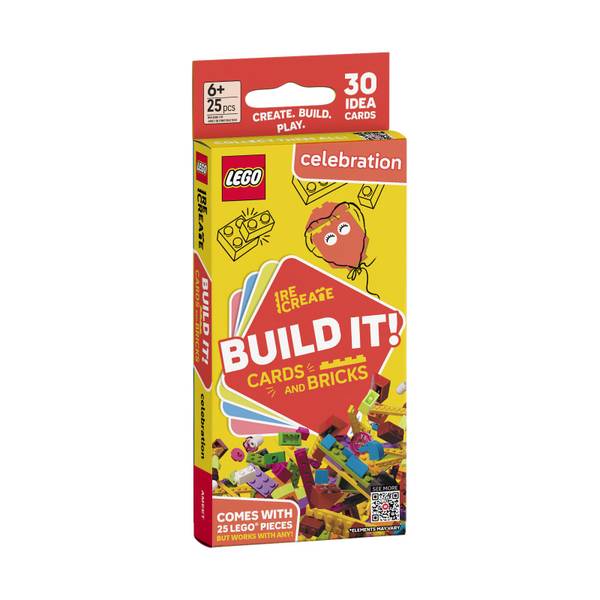 AMEET LEGO Recreate Build It! Cards and Bricks - Celebration