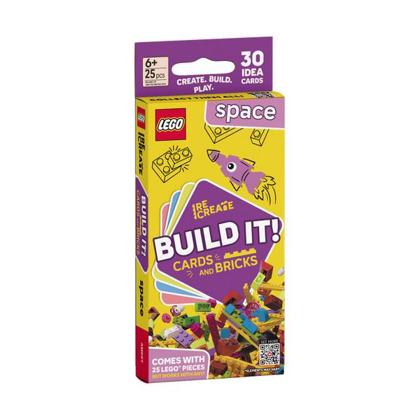 AMEET LEGO Recreate Build It! Cards and Bricks - Space