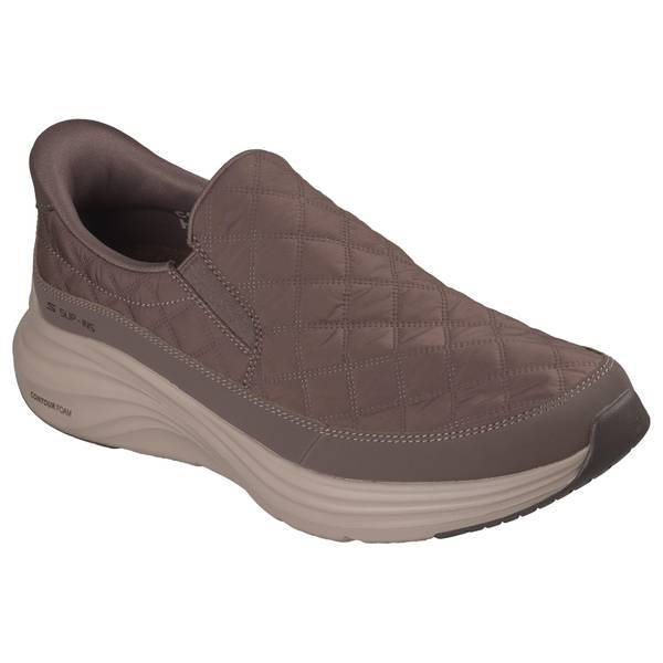 Skechers Men's Slip-ins: Contour Foam - Cozy Fit Nordain Sneaker | Size 13.0 | Brown | Vegan | Machine Washable