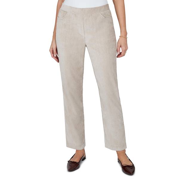Alfred Dunner Women's Chenille Warp Stretch Proportioned Short Pant