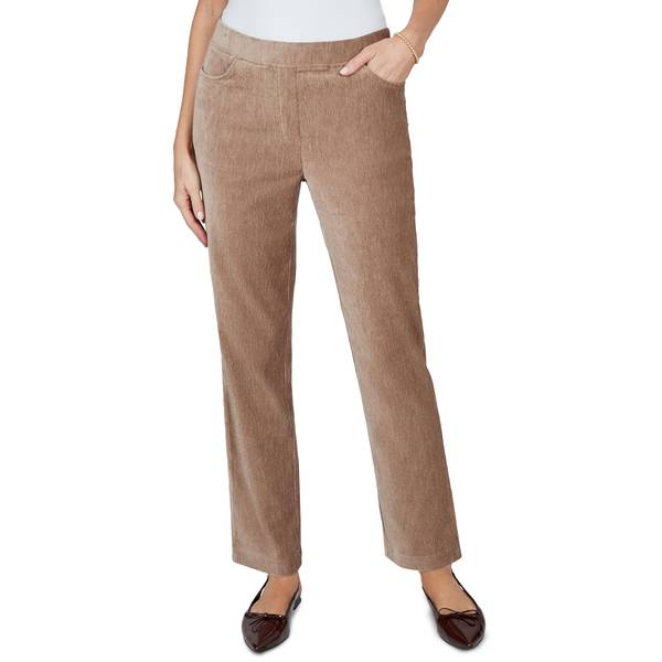 Alfred Dunner Women's Chenille Warp Stretch Proportioned Short Pant