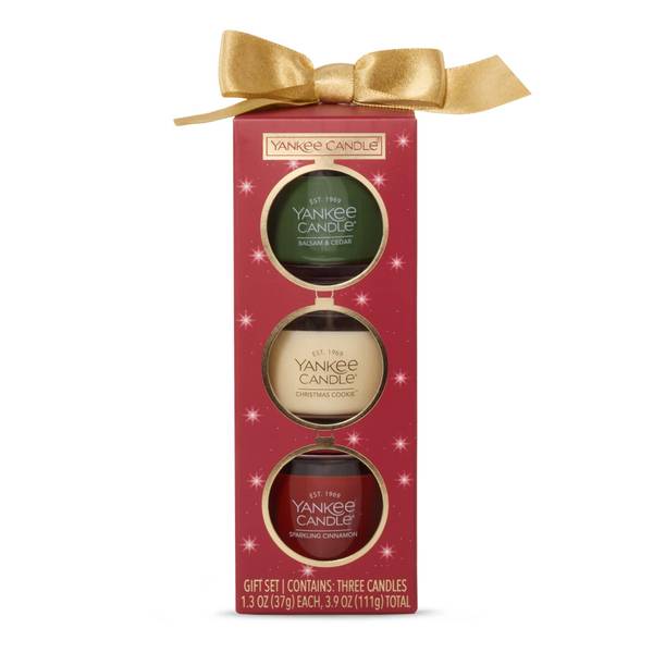 Yankee Candle 3 Pack Minis Christmas Classics Gift Set