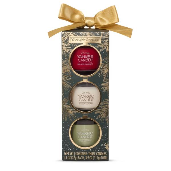 Yankee Candle 3 Pack Mini Christmas Classics Gift Set - 2671968