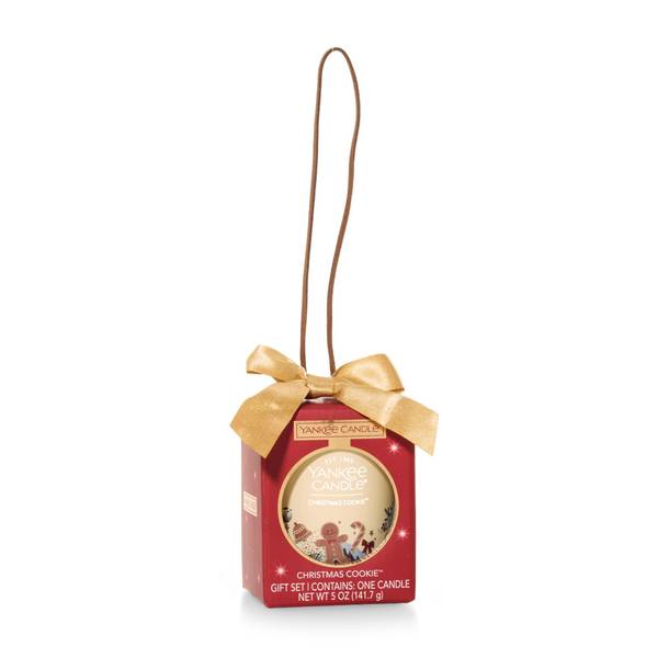 Yankee Candle 5oz Christmas Cookie Ornament Jar Candle