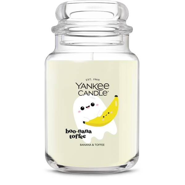 Photo of 22oz Boonana Toffee Hallooween Large Jar Candle