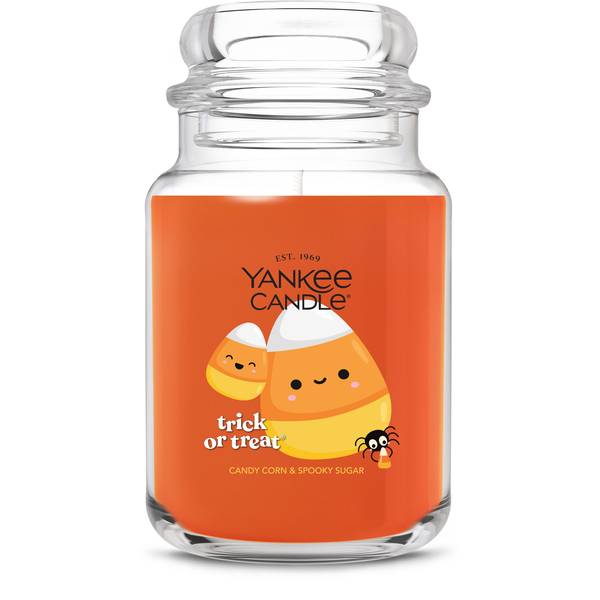 Photo of 22oz Trick or Treat Large Halloween Jar Candle