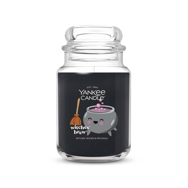 Photo of 22oz Witches Brew Halloween Large Jar Candle