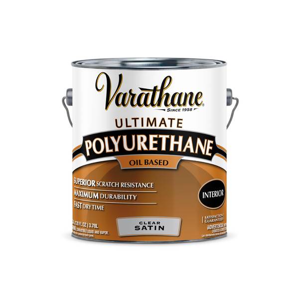 Photo of 1 Gal Satin Interior Oil-Based Polyurethane