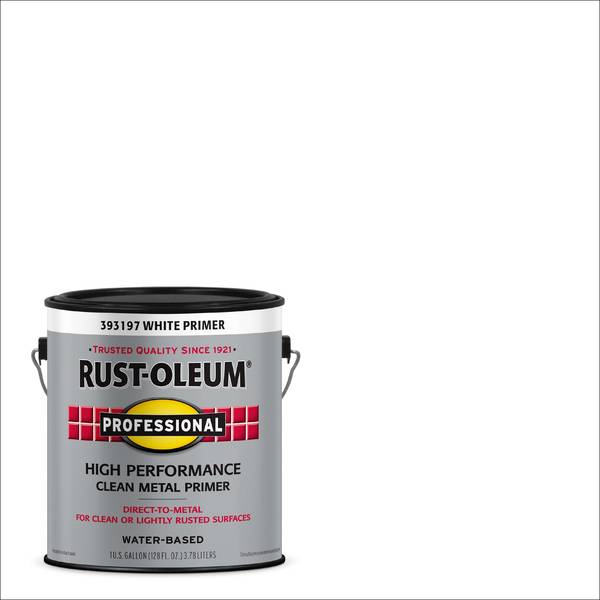 Photo of 1 Gallon Professional Flat White Metal Primer Water Based Primer