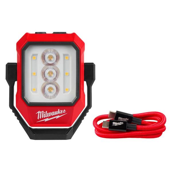 Milwaukee Rechargeable Pivoting Task Light with Spot Mode - 2015R