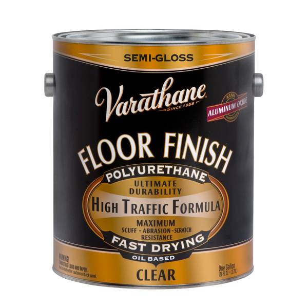 Photo of 1 Gal Premium Semi-Gloss Oil-Based Interior Floor Finish Polyurethane