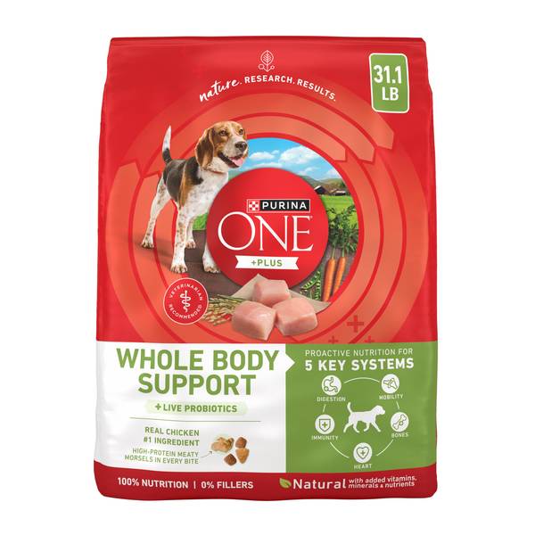Purina One Plus 31.1lb Whole Body Support With Chicken Dry Dog Food