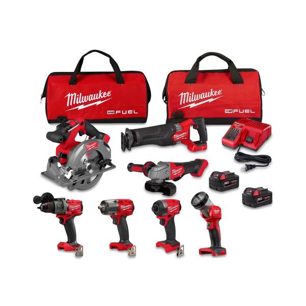 Milwaukee M18 FUEL 7-Tool Combo Kit