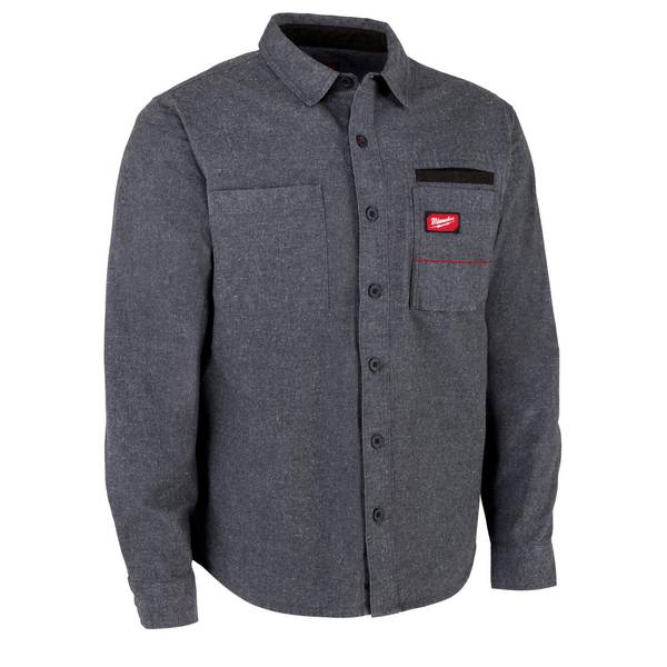 Milwaukee GRIDIRON Flannel Shirt Size Medium - M552G-M