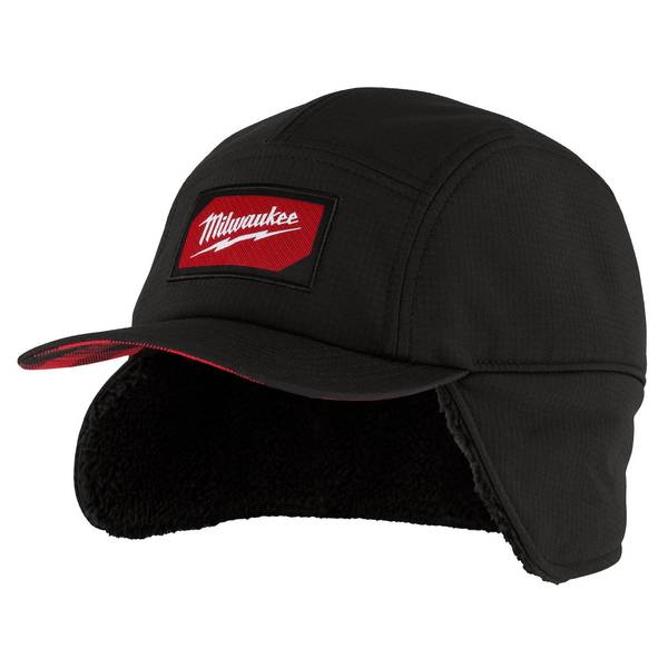 Milwaukee Sherpa-Lined Hat Black Large/X-Large Size Large/XL - M754B-LXL