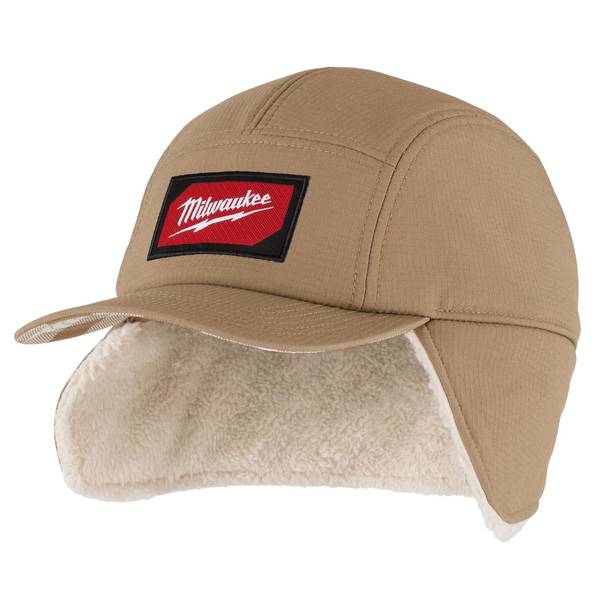 Milwaukee Sherpa-Lined Hat Khaki Small/Size Small/Medium - M754K-SM