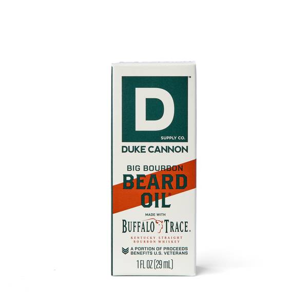 Duke Cannon Big Bourbon Buffalo Trace Beard Oil 1 fl. oz.