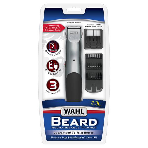 wahl rechargeable beard kit
