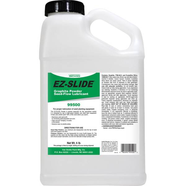 EZSlide Graphite Powder Seed Flow Lubricant, 5 lb 99500 Blain's