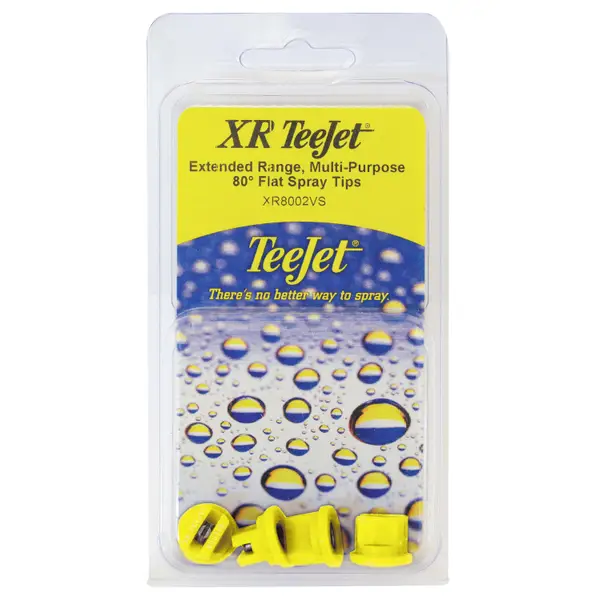 TeeJet 4-Pack Yellow XR 8002-VS Tip - 7771141 | Blain's Farm & Fleet