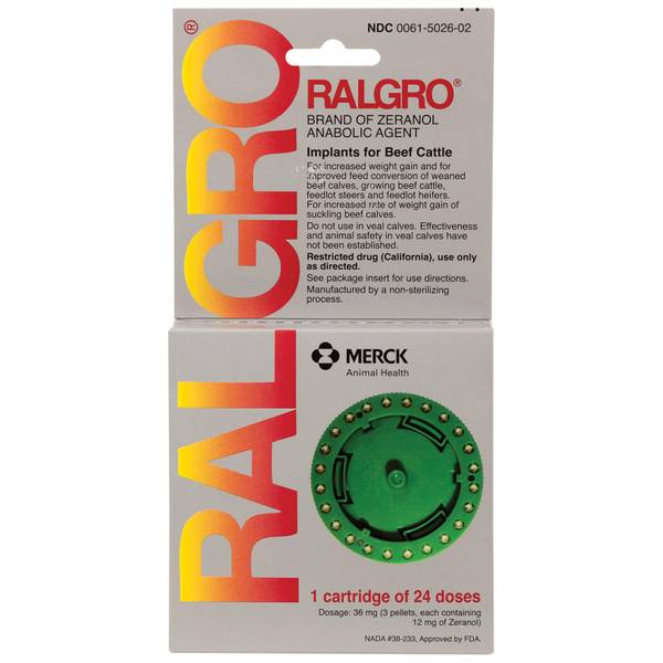 Ralgro 24-Count Implant Pellets - 040271 | Blain's Farm & Fleet