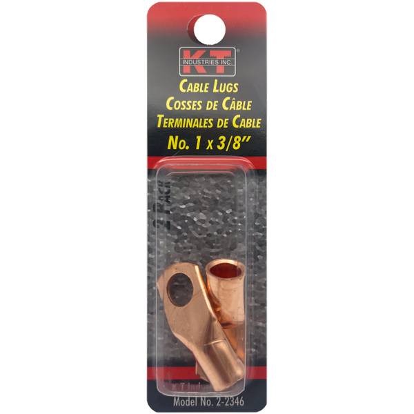 Photo of K-T CABLE LUG SIZE 1 X 3/8 2 PK
