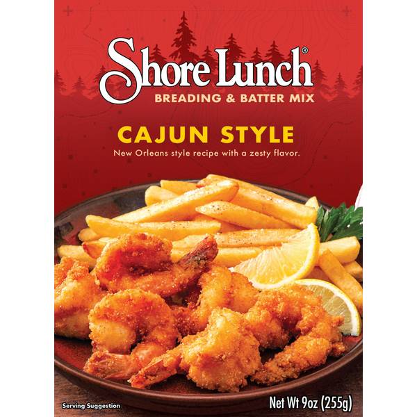 Shore Lunch Cajun Style Fish Breading and Batter Mix 4003877 Blain