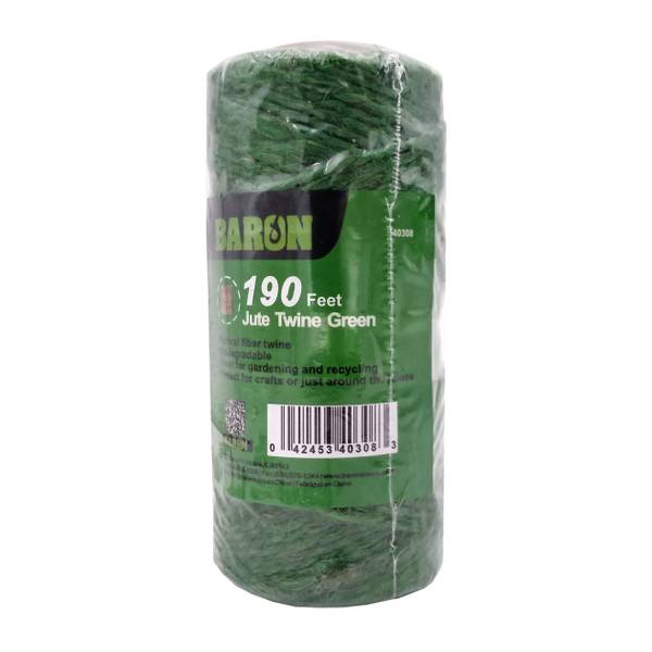 Baron 40308 Twine, 190 Feet, Green