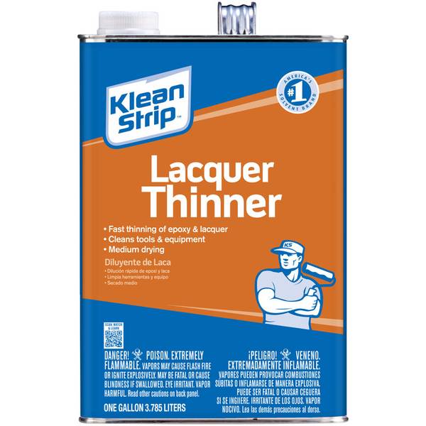 Klean Strip Lacquer Thinner - 1 qt total