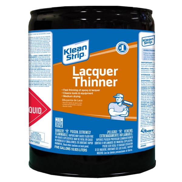 Klean Strip Lacquer Thinner - 1 qt total