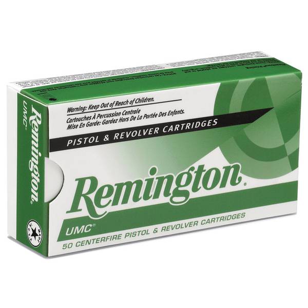 Photo of 44 Remington Magnum UMC Jacketed Soft Point Handgun Cartridges