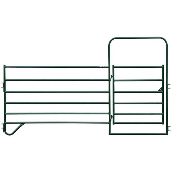 Photo of Prairie Panels Entrance Panel Arch with 4' Gate 12'