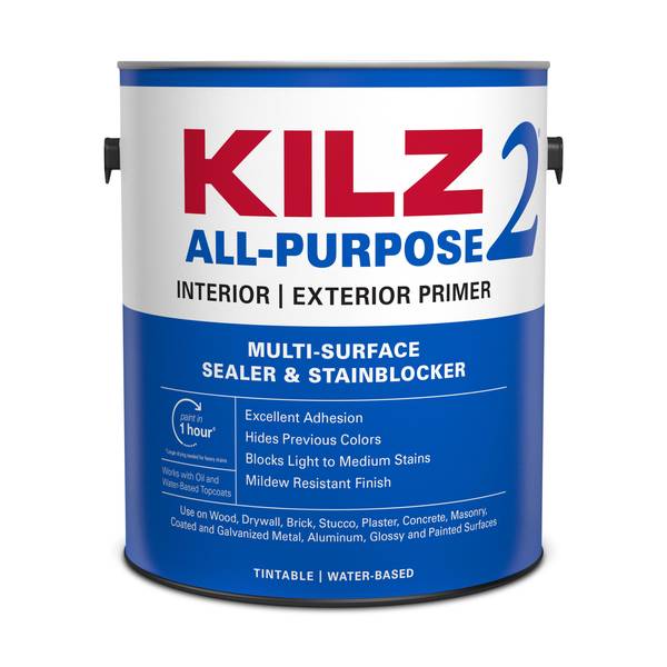 KILZ 2 Latex Interior/Exterior Primer, 1 Gallon 20041 Blain's Farm
