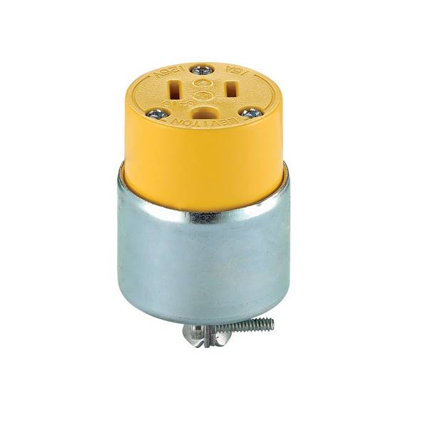 Photo of 15 Amp Armored Grounding Connector